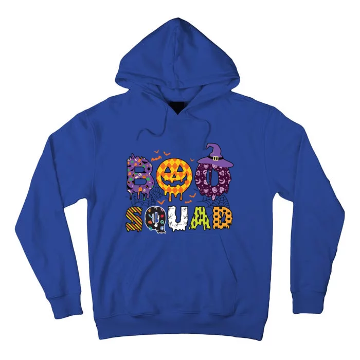 Boo Squad Halloween Gift Tall Hoodie