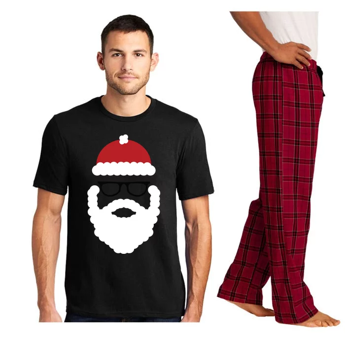 Brooklyn Surf Hipster Santa Christmas Gift Pajama Set