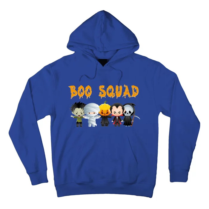 Boo Squad Halloween Trick Or Treating Group Gift Hoodie