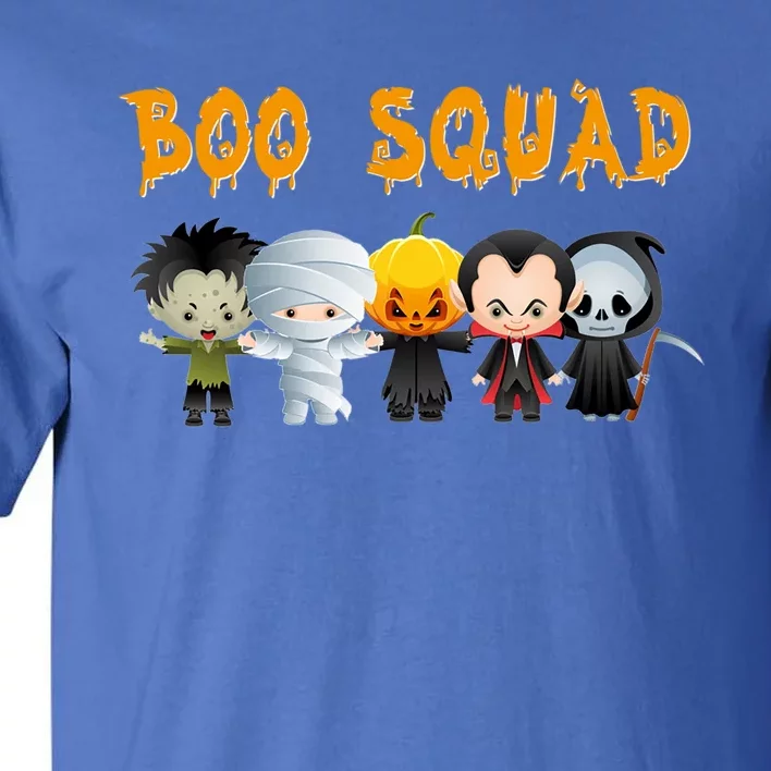 Boo Squad Halloween Trick Or Treating Group Gift Tall T-Shirt