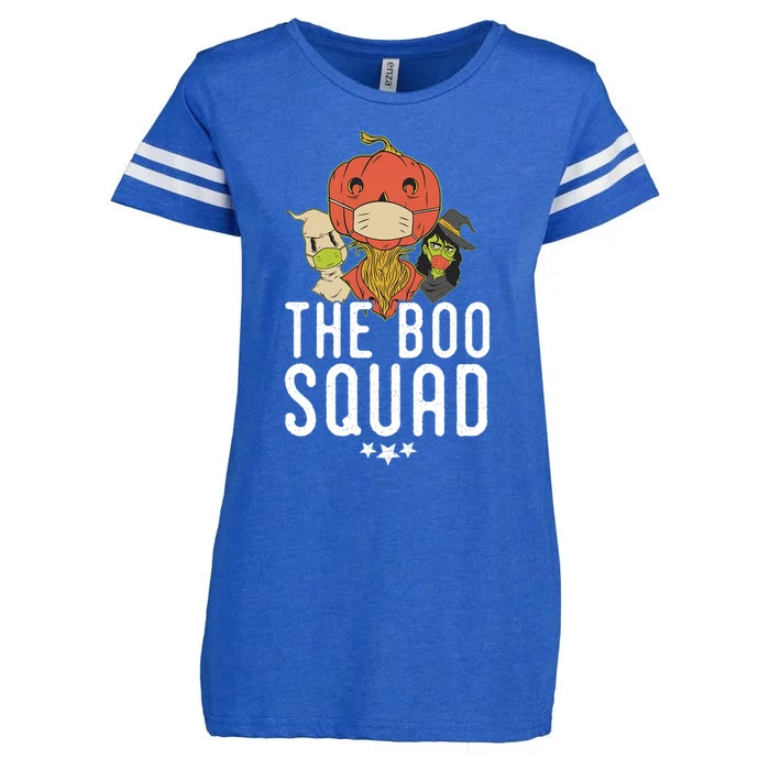 Boo Squad Halloween Gift Enza Ladies Jersey Football T-Shirt