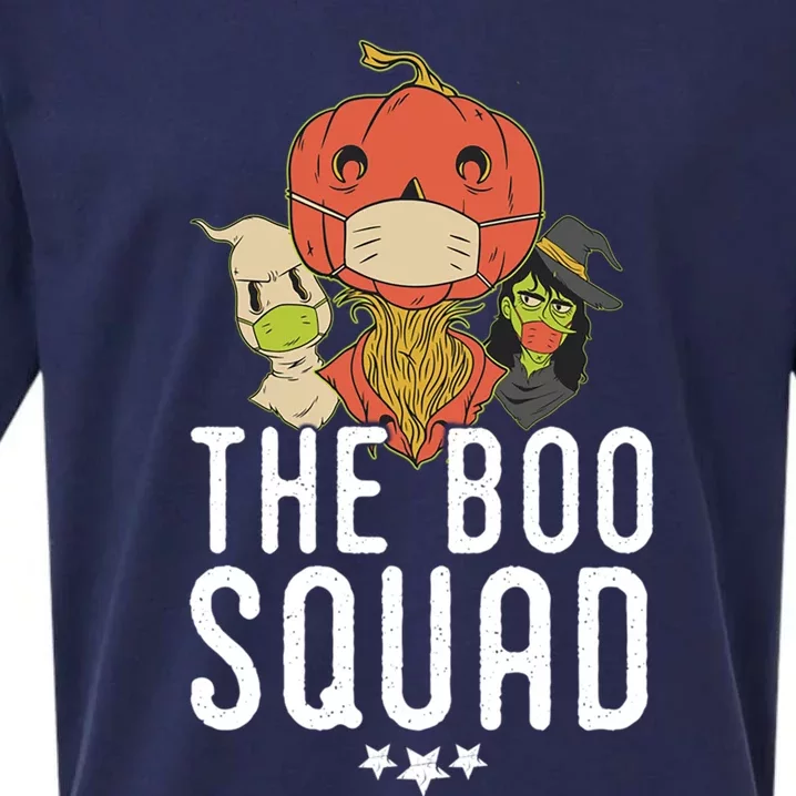 Boo Squad Halloween Gift Sueded Cloud Jersey T-Shirt