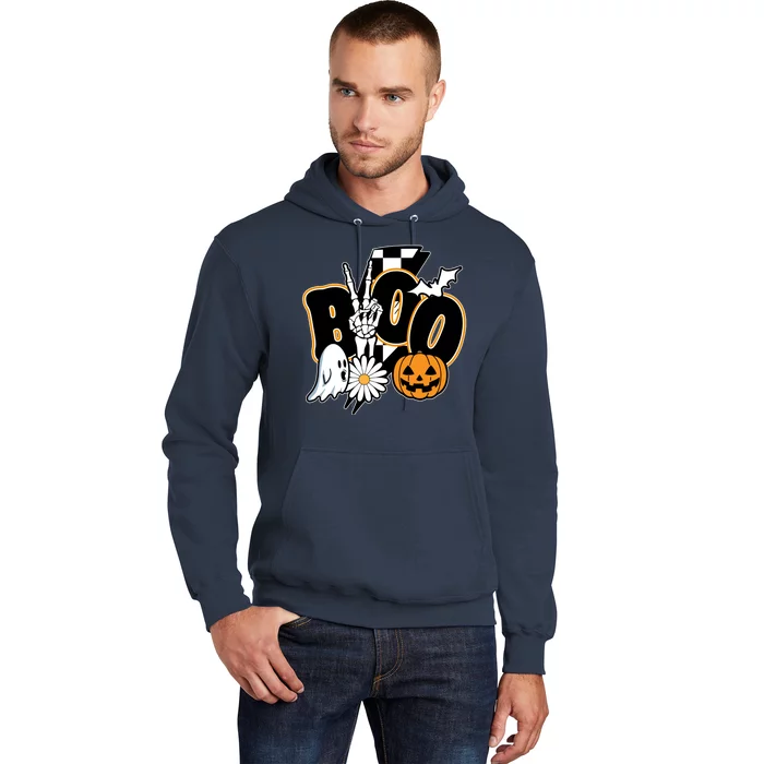 Boo Spooky Halloween Cute Hoodie