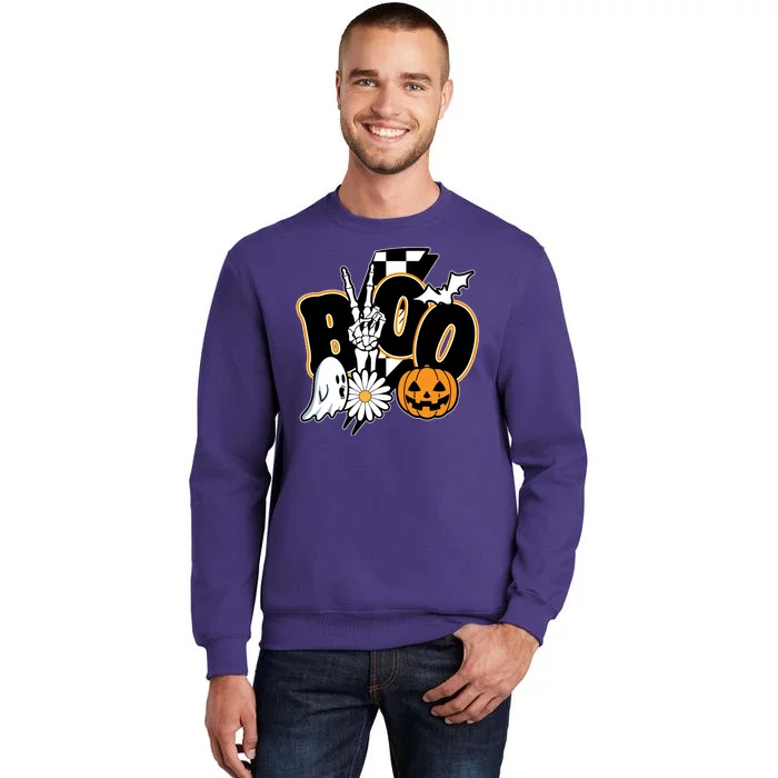 Boo Spooky Halloween Cute Sweatshirt