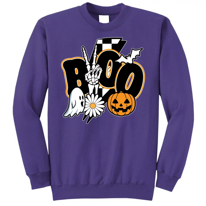 Boo Spooky Halloween Cute Sweatshirt