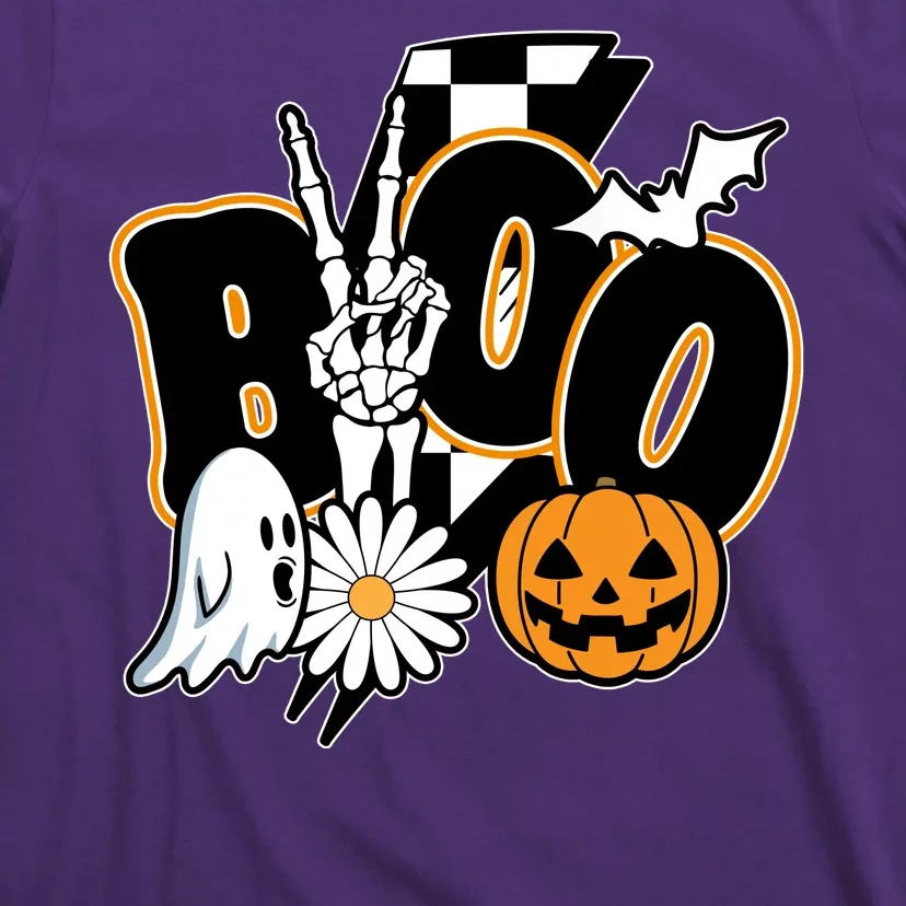 Boo Spooky Halloween Cute T-Shirt