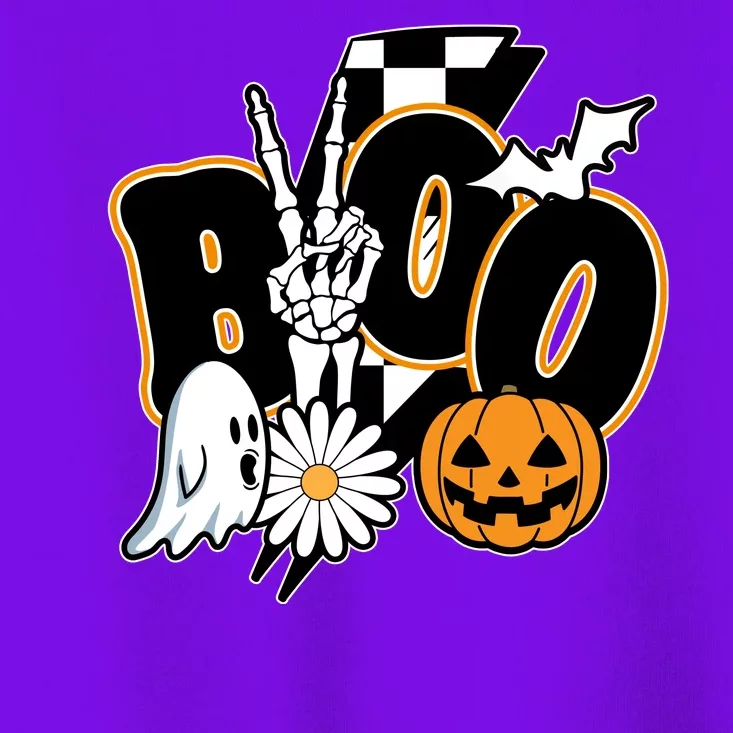 Boo Spooky Halloween Cute Toddler T-Shirt