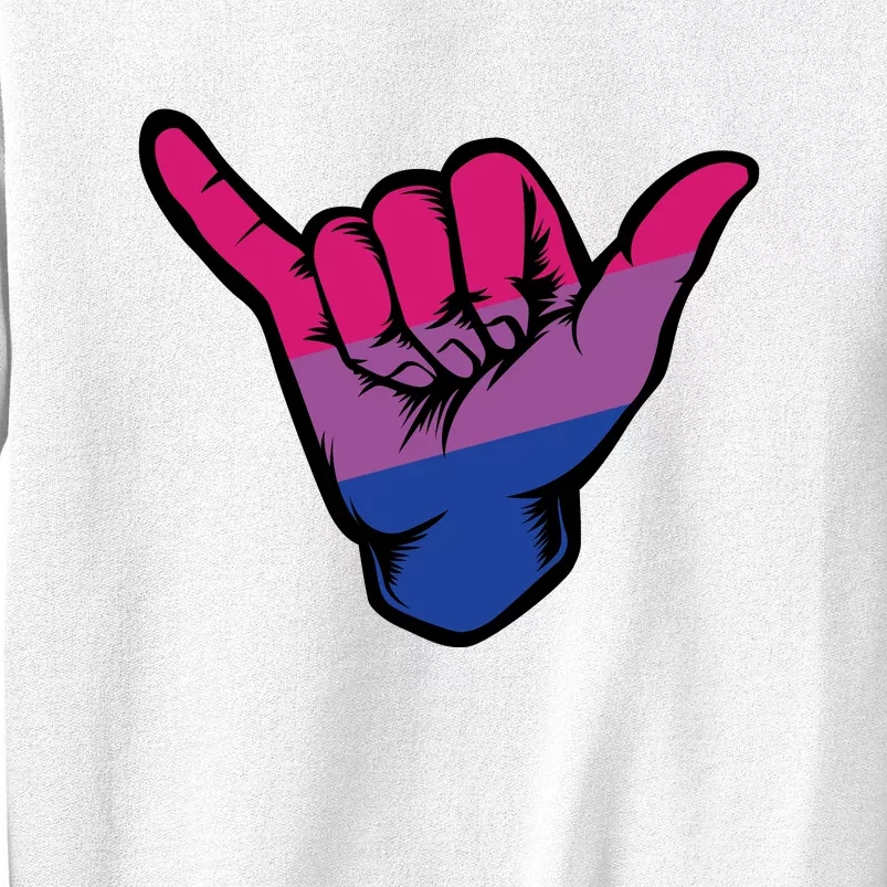 Bisexual Shaka Hand Bi Pride Flag Bisexual Pride Day Sweatshirt