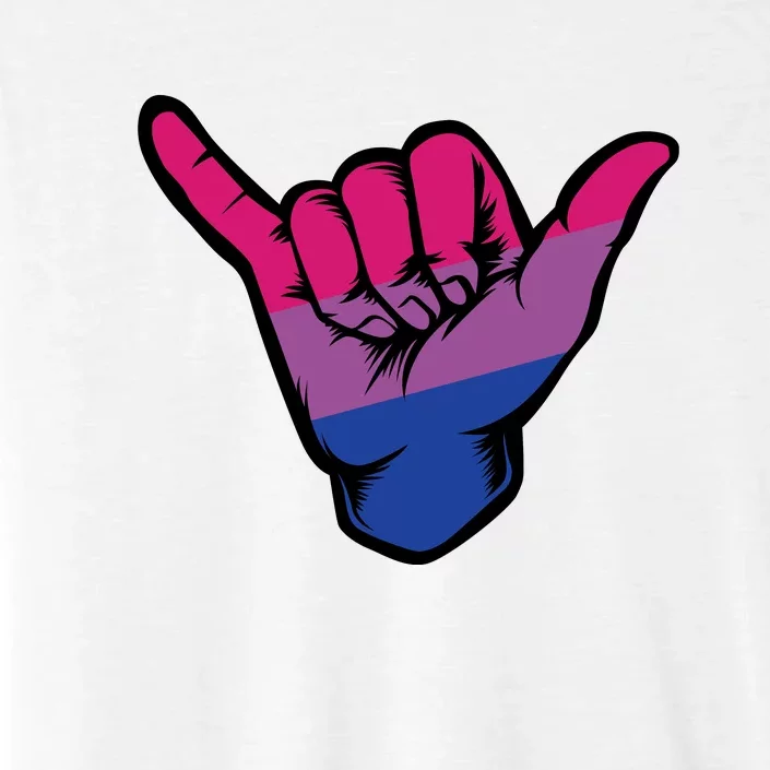 Bisexual Shaka Hand Bi Pride Flag Bisexual Pride Day ChromaSoft Performance T-Shirt