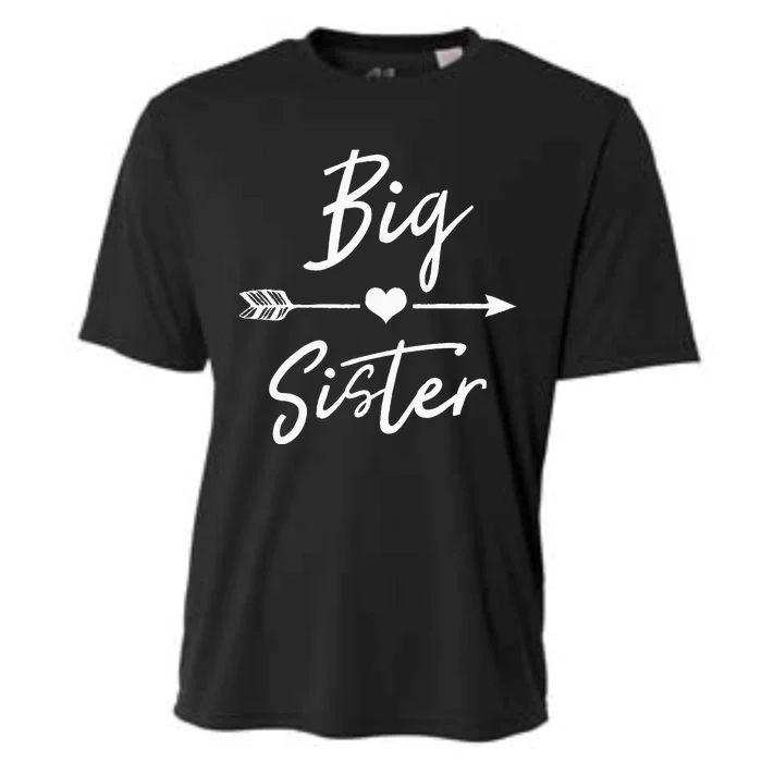 Big Sister Heart Arrow Love Cooling Performance Crew T-Shirt