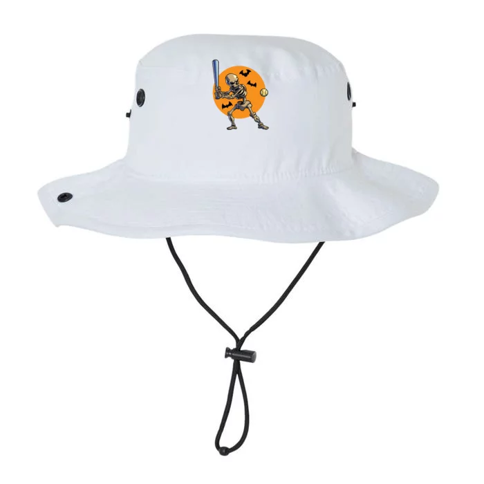 Baseball Skeleton Halloween Baseball Halloween 2593 Legacy Cool Fit Booney Bucket Hat