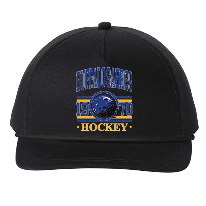 Buffalo Sabres Hockey Team Supporter Snapback Five-Panel Rope Hat