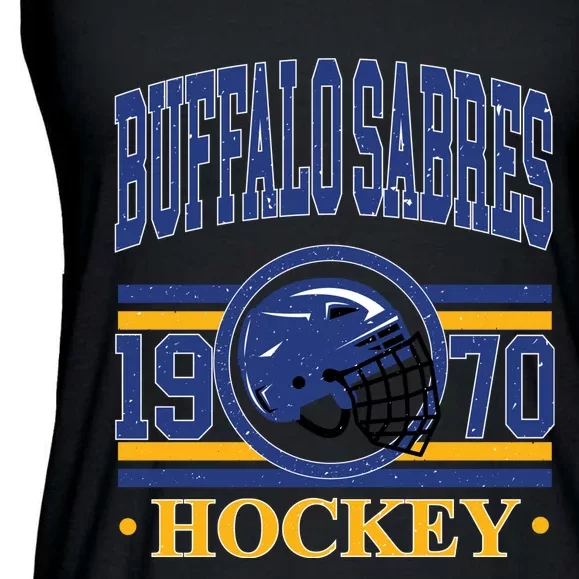 Buffalo Sabres Hockey Team Supporter Ladies Essential Flowy Tank