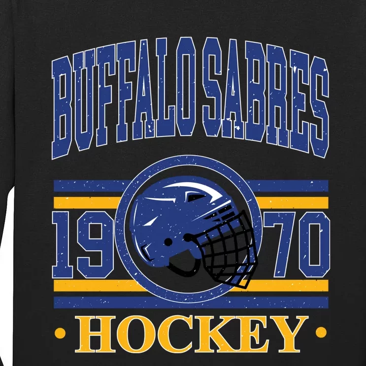 Buffalo Sabres Hockey Team Supporter Tall Long Sleeve T-Shirt