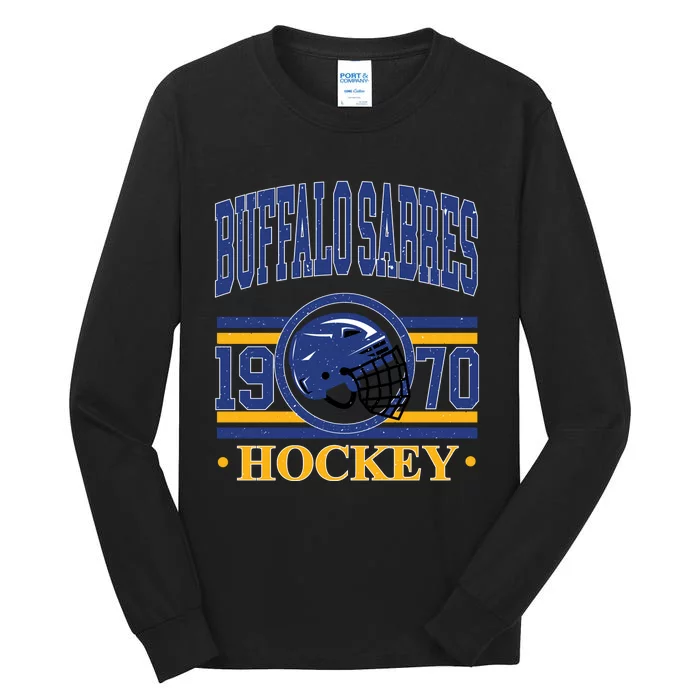 Buffalo Sabres Hockey Team Supporter Tall Long Sleeve T-Shirt