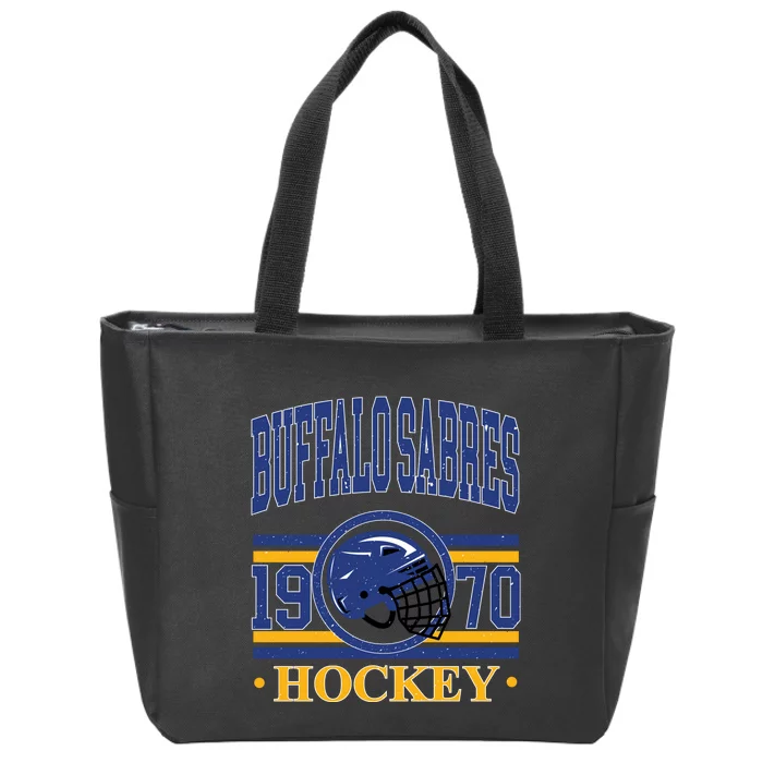 Buffalo Sabres Hockey Team Supporter Zip Tote Bag