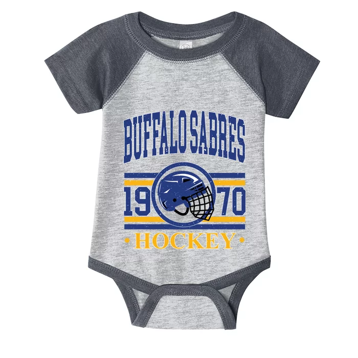 Buffalo Sabres Hockey Team Supporter Infant Baby Jersey Bodysuit