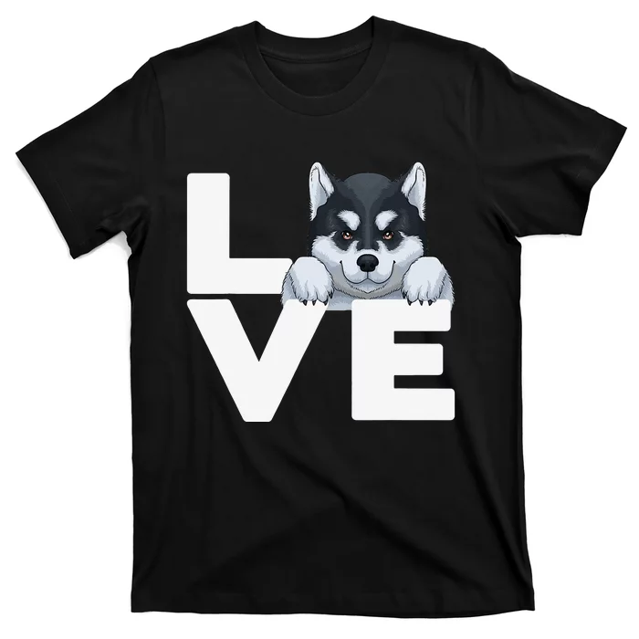 Best Siberian Husky For Huskies Dog Owner Lover T-Shirt