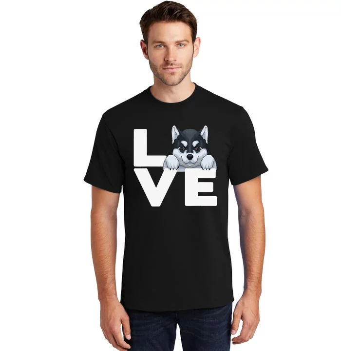 Best Siberian Husky For Huskies Dog Owner Lover Tall T-Shirt