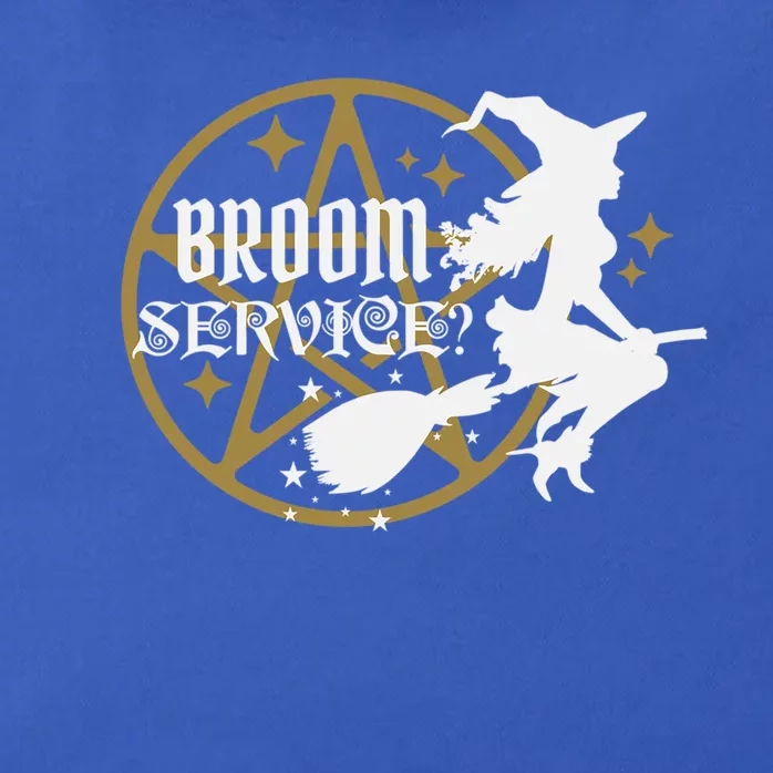 Broom Service? Halloween Witch Funny Novelty Cute Gift Zip Tote Bag