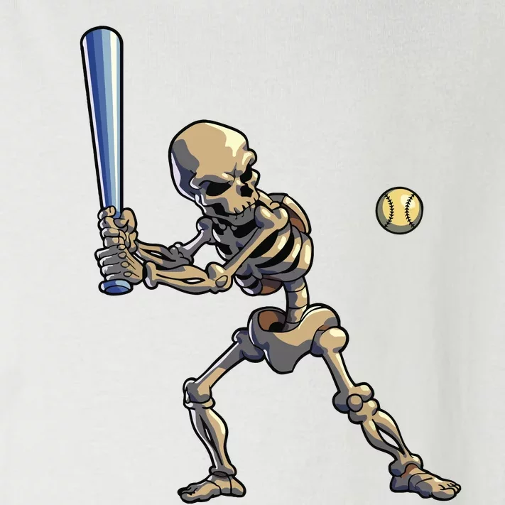 Baseball Skeleton Halloween Boy Baseball Halloween Toddler Long Sleeve Shirt