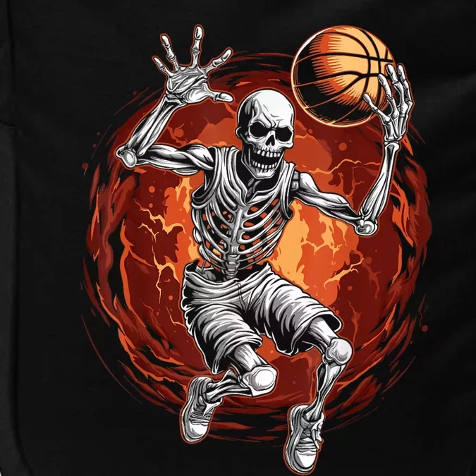 Basketball Skeleton Halloween ArtDunking Skeleton Impact Tech Backpack