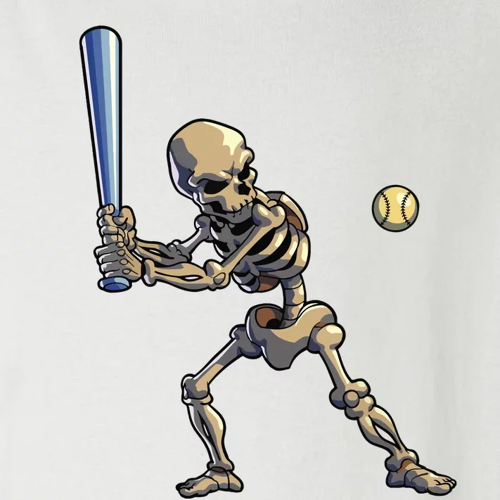 Baseball Skeleton Halloween Boy Baseball Halloween Toddler Long Sleeve Shirt