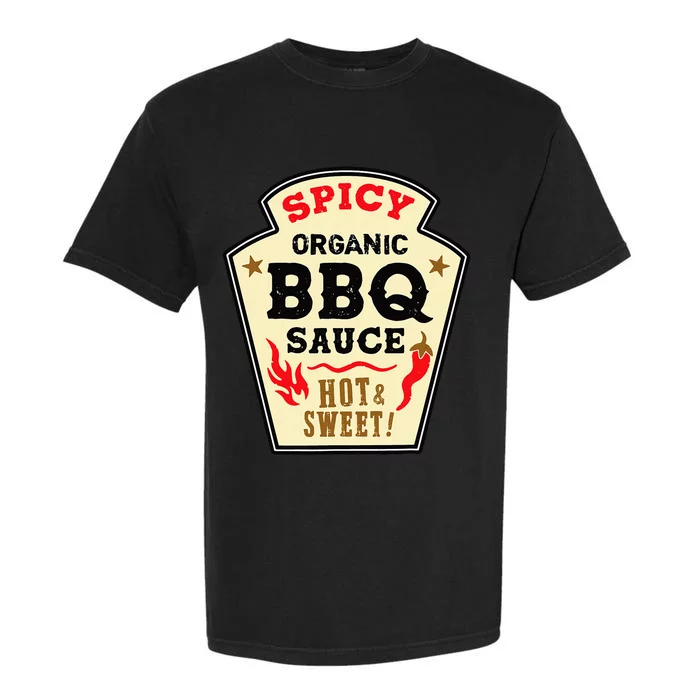 Bbq Sauce Hot Spicy Grill Barbeque Halloween Costume Garment-Dyed Heavyweight T-Shirt