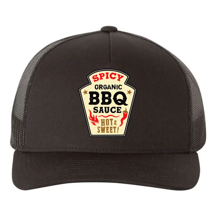 Bbq Sauce Hot Spicy Grill Barbeque Halloween Costume Yupoong Adult 5-Panel Trucker Hat