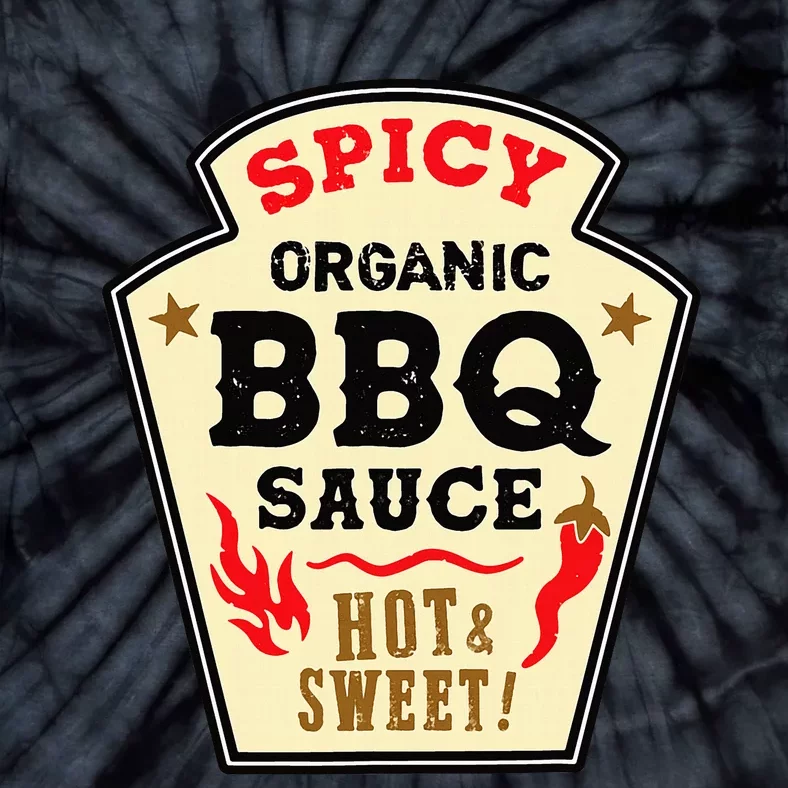 Bbq Sauce Hot Spicy Grill Barbeque Halloween Costume Tie-Dye T-Shirt