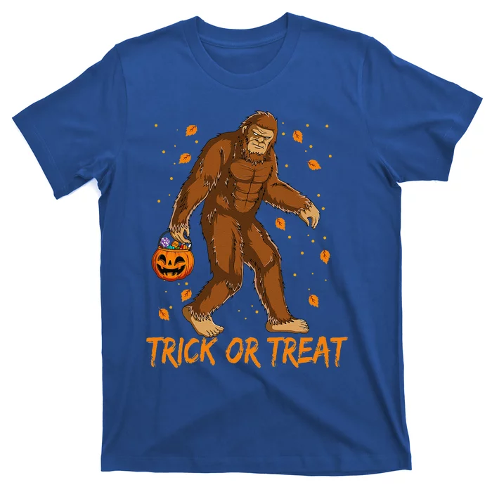 Bigfoot Sasquatch Halloween Trick Or Treat Costume T-Shirt