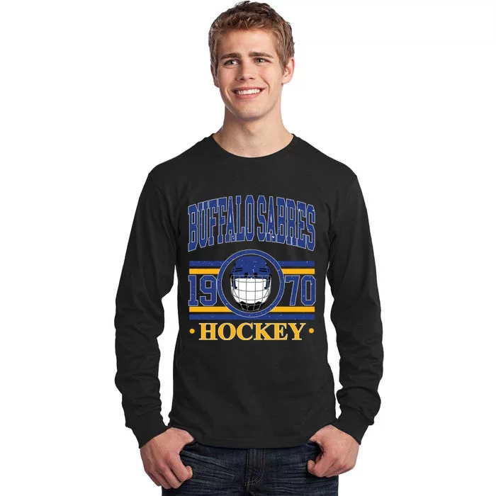 Buffalo Sabres Hockey Team Supporter Tall Long Sleeve T-Shirt