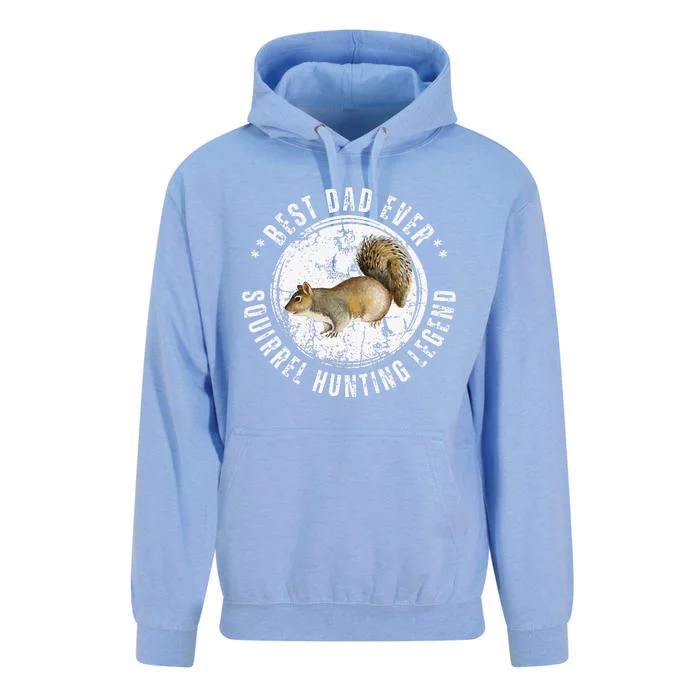 Best Squirrel Hunting Dad Fathers Day Dads Birthday Unisex Surf Hoodie