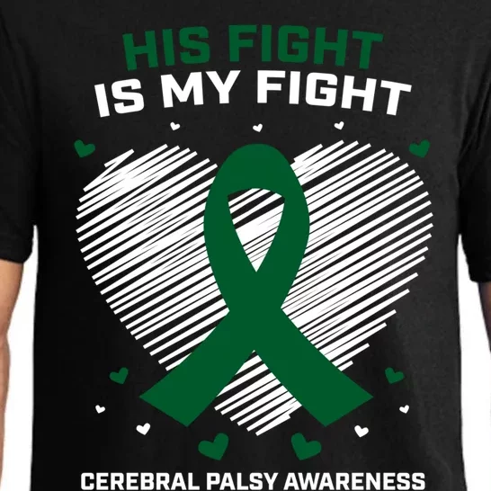 Brother Son His Fight Is My Fight Cerebral Palsy Awareness Gift Pajama Set