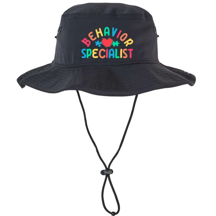 Behavior Specialist Heart Behavioral Specialist Legacy Cool Fit Booney Bucket Hat