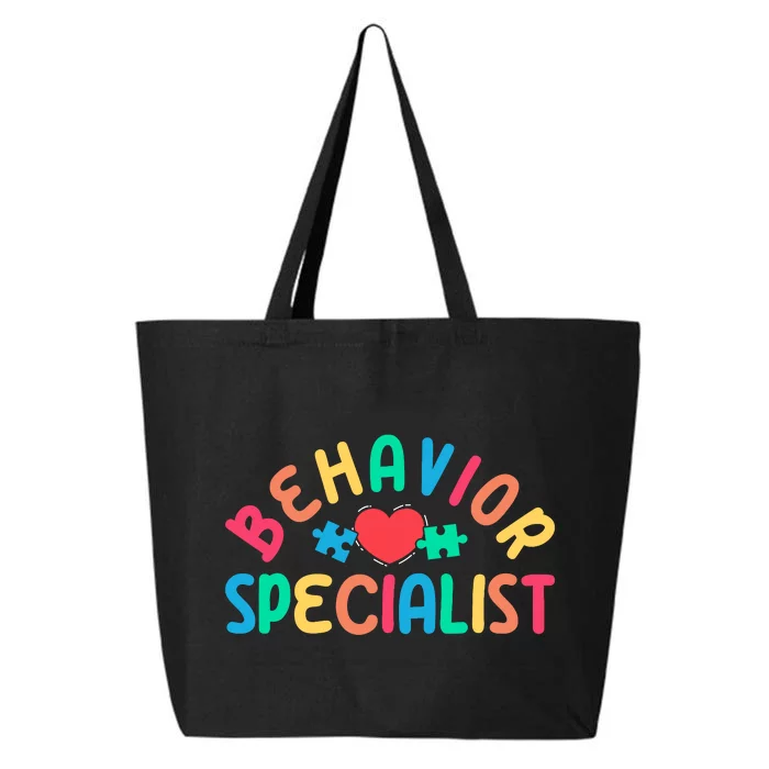 Behavior Specialist Heart Behavioral Specialist 25L Jumbo Tote