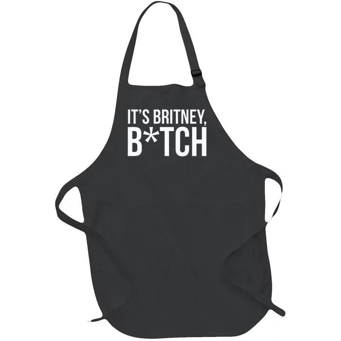 B.R.I.T.N.Ey S.P.E.A.R.S Its Britney Full-Length Apron With Pocket