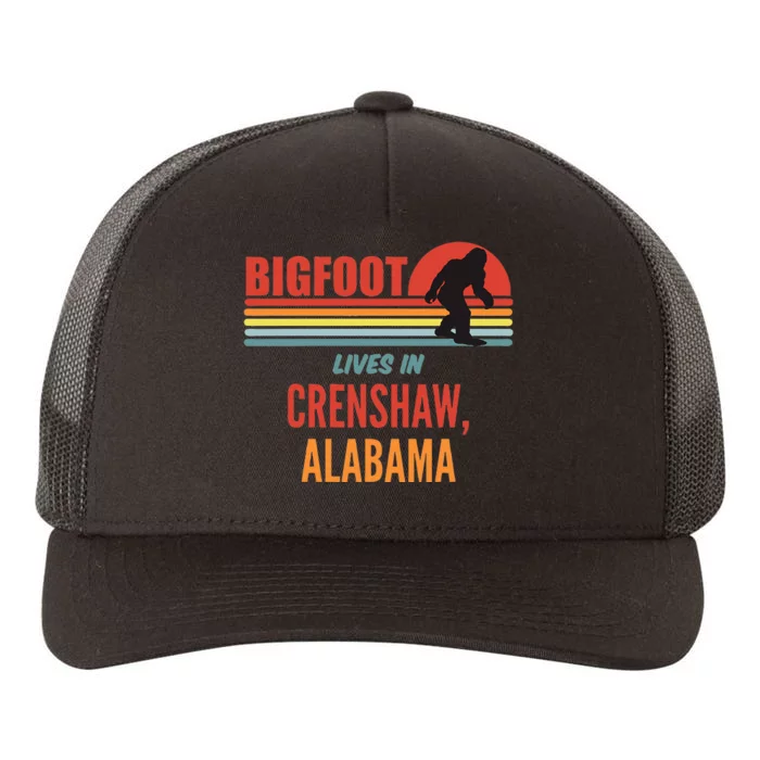 Bigfoot Sighting In Crenshaw Alabama Yupoong Adult 5-Panel Trucker Hat