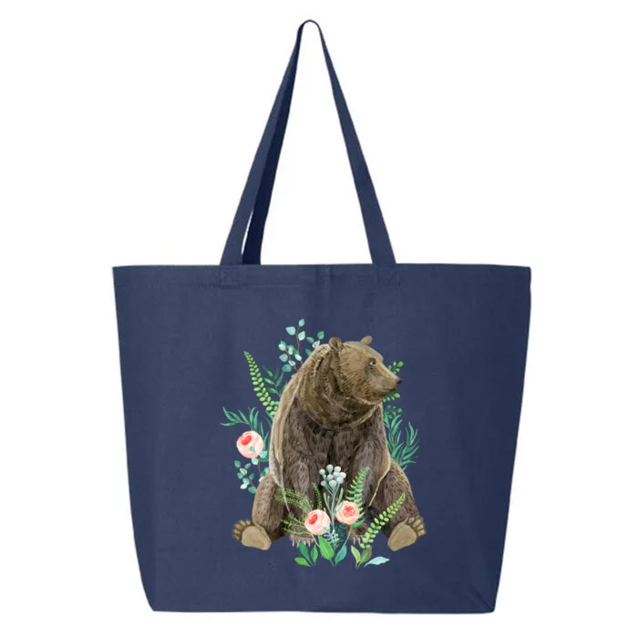 Bear Sitting In The Forest 25L Jumbo Tote