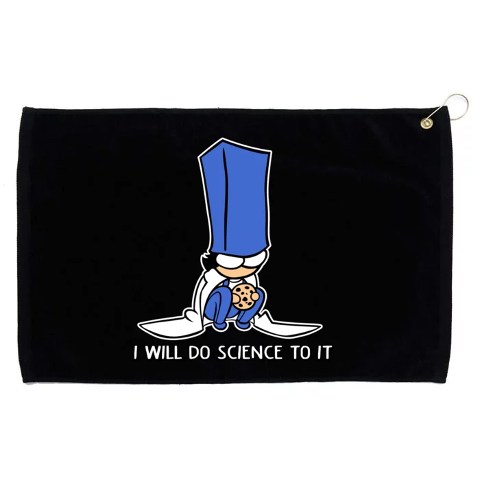 Biscuit Science I Will Do Science To It Grommeted Golf Towel