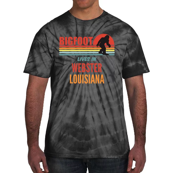 Bigfoot Sighting In Webster Parish Louisiana Tie-Dye T-Shirt