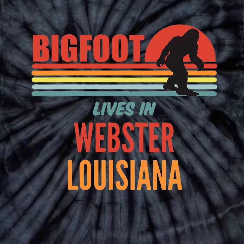 Bigfoot Sighting In Webster Parish Louisiana Tie-Dye T-Shirt