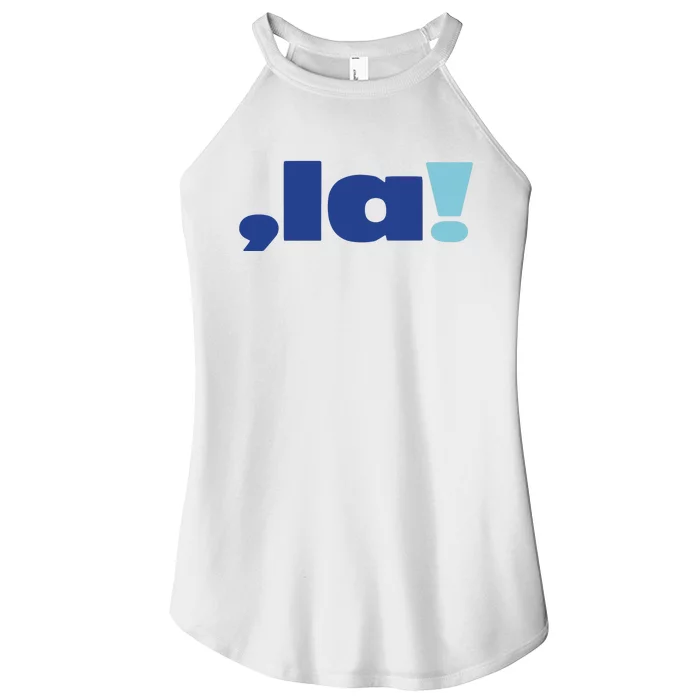 Bittersoutherner Say It 24 La Women’s Perfect Tri Rocker Tank