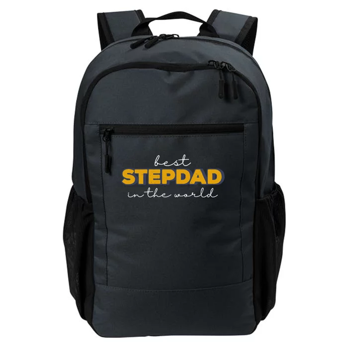 Best Stepdad In The World Fathers Day Daily Commute Backpack