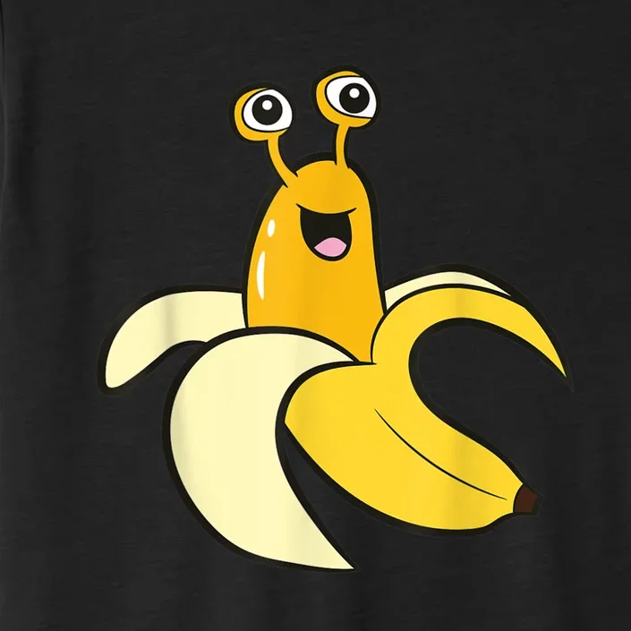 Banana Slug In Banana Funny Banana Slug ChromaSoft Performance T-Shirt