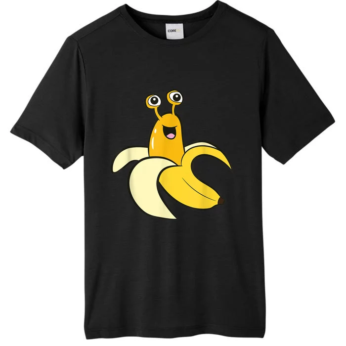 Banana Slug In Banana Funny Banana Slug ChromaSoft Performance T-Shirt