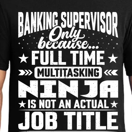 Banking Supervisor Job Title Funny Banking Director Ager Gift Pajama Set