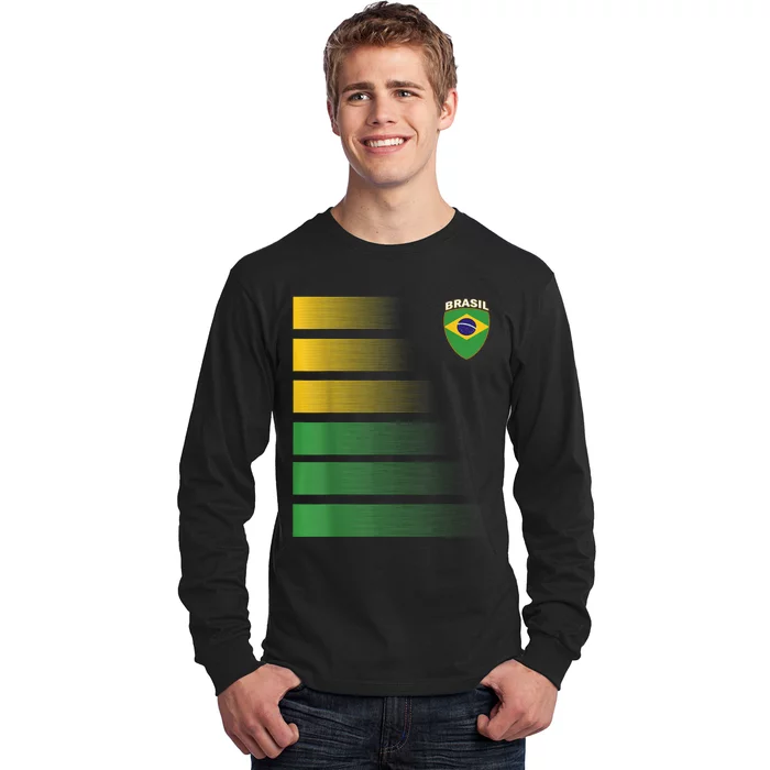 Brazil Soccer Jersey Football Brazil Soccer Long Sleeve Shirt