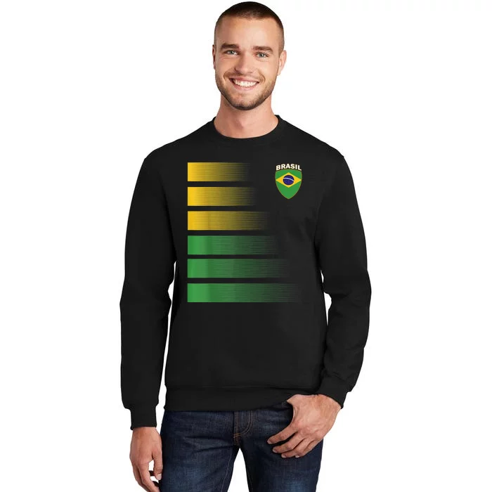 Brazil Soccer Jersey Football Brazil Soccer Tall Sweatshirt