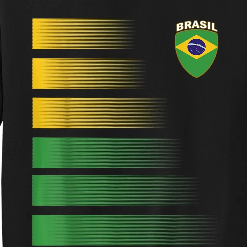 Brazil Soccer Jersey Football Brazil Soccer Tall Sweatshirt